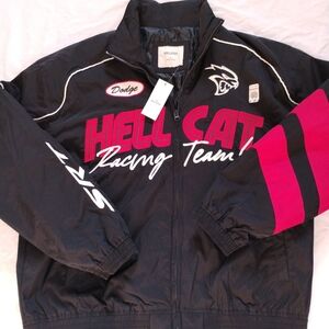 Hollister Dodge Hellcat Graphic Track Jacket Size Medium Full Zip WITH TAGS